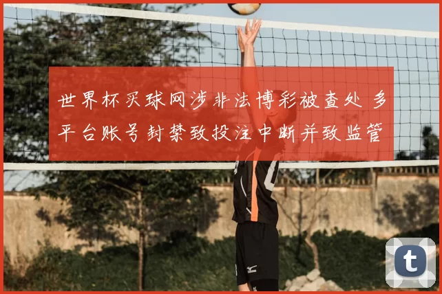 世界杯买球网涉非法博彩被查处 多平台账号封禁致投注中断并致监管提示